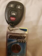 Fits Gm 15252034 Oem 4 Button Key Fob With New Battery