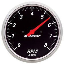 Auto Meter 1499 Designer Black In-dash Tachometer Gauge 5 8000rpm
