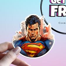 Superman Sticker Superhero Paint Splatter Car Decal Waterproof Vinyl Sticker