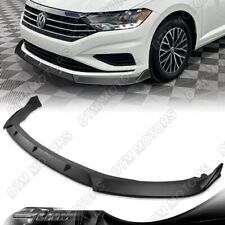 For 19-21 Volkswagen Vw Jetta Matt Black Front Bumper Body Lip Splitter Spoiler