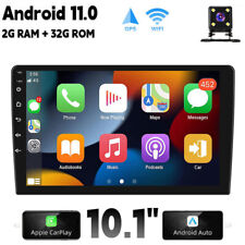 For Android 11 Double Din 7 Car Stereo Apple Carplay Radio Gps Navi Wifi Player