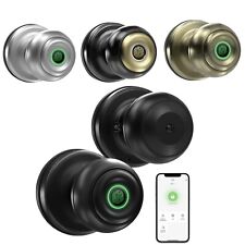Smart Door Knob Fingerprint Door Lock Biometric Door Lock With Key App Control