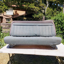 1988 1994 Obs Chevrolet Gmc Solid Bench Seat Grey Gray Lowback Low Back Truck