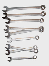 Williams Combination Wrench Set Of 9 Large Sae Superrench Usa 2532 To 1-18