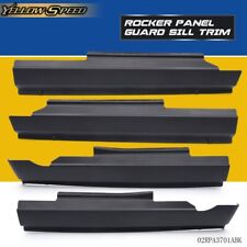 Rocker Panel Protector Guard Cover Trim Fit For 2009-2018 Dodge Ram Crew Cab