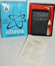 Vintage Valiant 14 Transistor Handheld Am Radio Tested Case Instructions Box