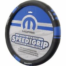 Mopar Blue Logo Synthetic Leather Steering Wheel Cover Car Truck Suv