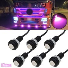 6x 12v Pink Purple 9w Led For Car Truck Lamp E Running Light