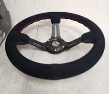Returend Sale Nrg Rst-018s-rs Reinforced Steering Wheel Blk Suede