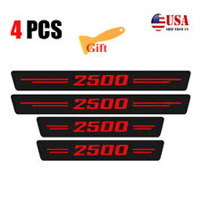 4x For Dodge Ram 2500 Accessories Truck Car Door Sill Plate Threshold Protector