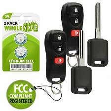 2 For Nissan Frontier 2005 2006 2007 2008 2009 2010 2011 Keyless Remote 46 Key