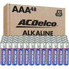 Acdelco Aaa Lr03 1.5v Super Alkaline Batteries 48 Count