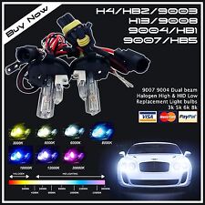 Two 35w 55w Xentec Xenon Hid Kit S Replacement High Low Light Bulbs H4 9007
