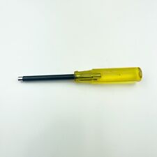 Snap-on Tools Usa Ndm40a Metric 4mm Clear Yellow Handle Insulated Nut Driver
