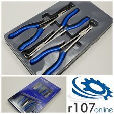 Blue Point 3pc Long Reach Hose Grip Pliers Set - As Sold By Snap On.