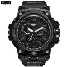 Smael Wrist Watch Sport Big Face Anti Shock Proof Digital Analog 1545 Stopwatch