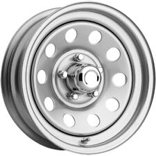 1 New 14x6 Pacer 229s Silver Modular Steel Wheel Rim 00 5x4.50
