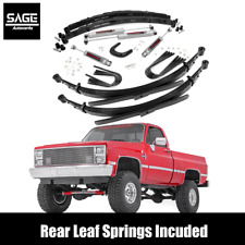 4 Inch Lift For 77-87 Chevy Gmc K10 With 56 Rear Leaf Springs