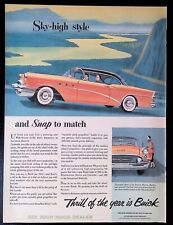 Print Ad 1955 Buick Super Riviera Century 6 Ads See Dealer
