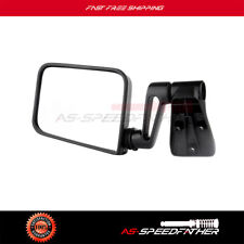 Set For 87-02 Jeep Wrangler Truck Manual Passenger Side View Door Right Mirror