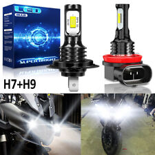 Led Kit H7 H9 Headlight Lights Bulbs Hyper Hid For Suzuki Gsxr 600 750 2006-2019