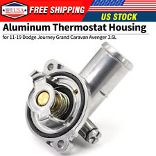 Aluminum Thermostat Housing For 11-19 Dodge Journey Grand Caravan Avenger 3.6l