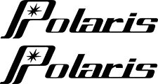 Polaris Vintage Style Pair 5 9 11 16 Decal Stickers . Tracked