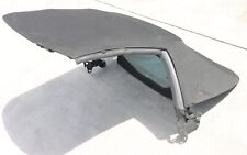 98-04 C5 Corvette Black Convertible Soft Top Assembly W Rear Glass Window Used