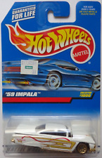 1999 Hot Wheels 59 Impala Col. 1000 Gold Lace Hub Wheels