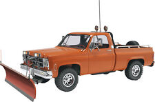 Revell Gmc Pickup With Snow Plow 124 Scale Model Car Truck Kit 7222