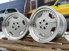 New 17 Inch 5x112 Performa 25 Amg Monoblock Deep Dish Wheels For Mercedes E S Sl