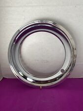 4 Stainless Triple Chrome Plated Beauty Rings For The Original 15x7 Rally Wheels