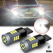 Led 7440 7443 Strobe Blinking Flashing Backup Reverse Light Bulb For Honda Acura