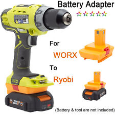 For Worx 20v Lithium Battery Adapter Converter To Ryobi 18v Series Cordless Tool