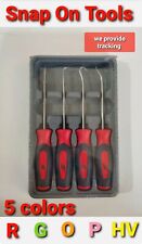 Snap On Tools 4pc Mini Precision Pick Set O Ring Seal Gasket Puller Remover New
