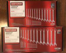 Craftsman 26 Piece Combination Wrench Set Metric And Standard 52 Pc Total