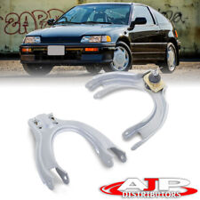 Silver Upper Adjustable Camber Control Arm Kit Pair For 1988-1991 Civic Crx Ef