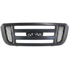 Grille For 2006-2011 Ford Ranger Textured Gray Plastic