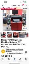 Hunter R611 Alignment Machine Rotunda W Accessories Pn 30-378-1 Dsp 300
