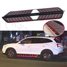 Running Boards Side Step Fits For Chevy Traverse 2024 With Red Light Pedals