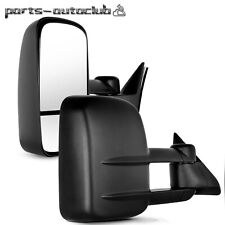 Manual Towing Side Mirrors Pair Set For 88-98 Chevygmc Ck 1500 2500 3500 Truck
