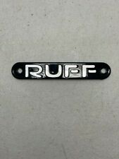 Ruff Racing R953 Wheel Gloss Blackmachined Emblem Zsp53052210b-m