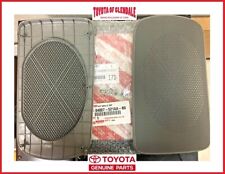 2002-2006 Toyota Camry Gray Genuine Rear Speaker Grill Cover Set 04007-521aa-b0