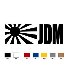 Jdm Rising Sun Decal Vinyl Sticker For Toyota Racing Cars