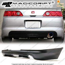 For 02-04 Acura Rsx Dc5 Jdm Mugen Style Rear Bumper Diffuser Lip Urethane