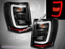 Fits For 1999-04 Jeep Grand Cherokee Led Tail Lights Black 2002 2003 2004
