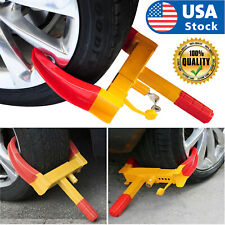 Usa Anti Theft Wheel Lock Clamp Boot Tire Claw Trailer Auto Car Truck Towing