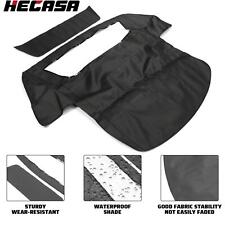 Hecasa Black Convertible Soft Top W Clear Window For Chevy C4 Corvette 1994-96