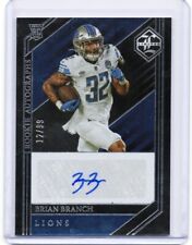 2023 Limited Silver Spotlight Rookie Auto Brian Branch 1299