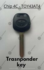 New Oem Toyota Transponder Chip 4c Ignition Car Key Replacement Toy43at4